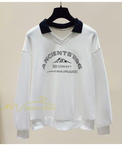 パーカー | トレーナー レディース レイヤード風 ピリンと 可愛い 長袖トレーナー スウェット 着痩せ 長袖 カジュアル 大きいサイズ コーデ 着回し 新作 トップス 秋冬