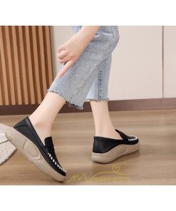 ローファー | パンプス レディース 痛くない 歩きやすい ローヒール カジュアル 春 夏 秋 冬 履きやすい 韓国風 人気 通学 通勤 可愛い お出かけ