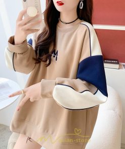 パーカー | トレーナー Tシャツ ロングT レディース トップス 切り替え 長袖 プルオーバー スウェット 麻 コーデ 秋 冬 スポーツ お出かけ アウトドア 通勤 春