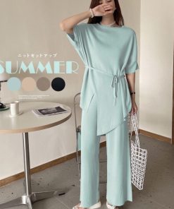 セットアップ | ニット冷感タッチレディース