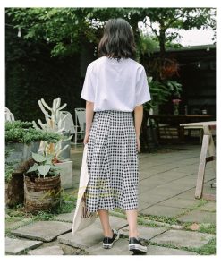 スカート | チェック柄 ロング丈 フレア ボトムス レディース フェミニン デイリー 上品 20代30代40代50代 カジュアル 着痩せ お出かけ 体系カバー 通勤通学 夏物
