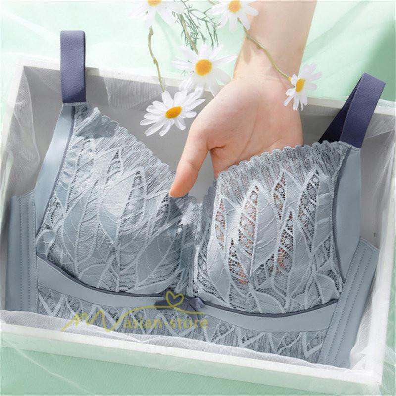 ショーツ | 胸 小さく 見せる ブラ 大きいサイズ クラッシィワイヤレスブラ ボタニカルレース ブラジャー フルカップ 20代30代40代50代60代 ノンワイヤー 補正 上品 下着