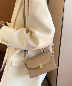 ショルダーバッグ | レトロショルダーバッグPUレザー2way