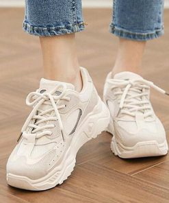 ショートブーツ | 厚底スニーカー レディース 韓国風