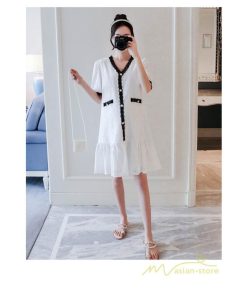 ワンピース | マタニティ 半袖 ママ服 妊娠服 産前 産後 マタニティ服 マタニティウェア 夏コーデ マタニティワンピ 通勤着 マタニティ アウトドア