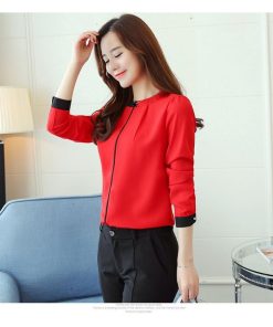 在庫ある | 短納期シフォンブラウスレディース 無地シャツ ビジネスブラウストップス オフィスフォーマルシャツブラウス 薄手 春夏衣装 通学通勤 OL 着痩せ エレガント