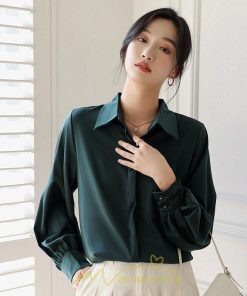 シャツ・ブラウス | ブラウス シャツ レディース 40代 上品 ブラウス きれいめ 通勤 OL ビジネス ゆったり 緑 グリーン 50代 エレガント 20代 お出かけ 30代 外出 着痩せ