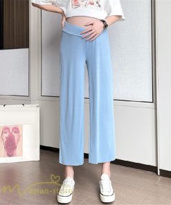 パンツ レギンス | マタニティ ワイドパンツ ガウチョパンツ 着痩せ 無地 着痩せ ゆったり マタニティパンツ パンツ マタニティウェア 日常 夏新作 おしゃれ サマー サマーパンツ