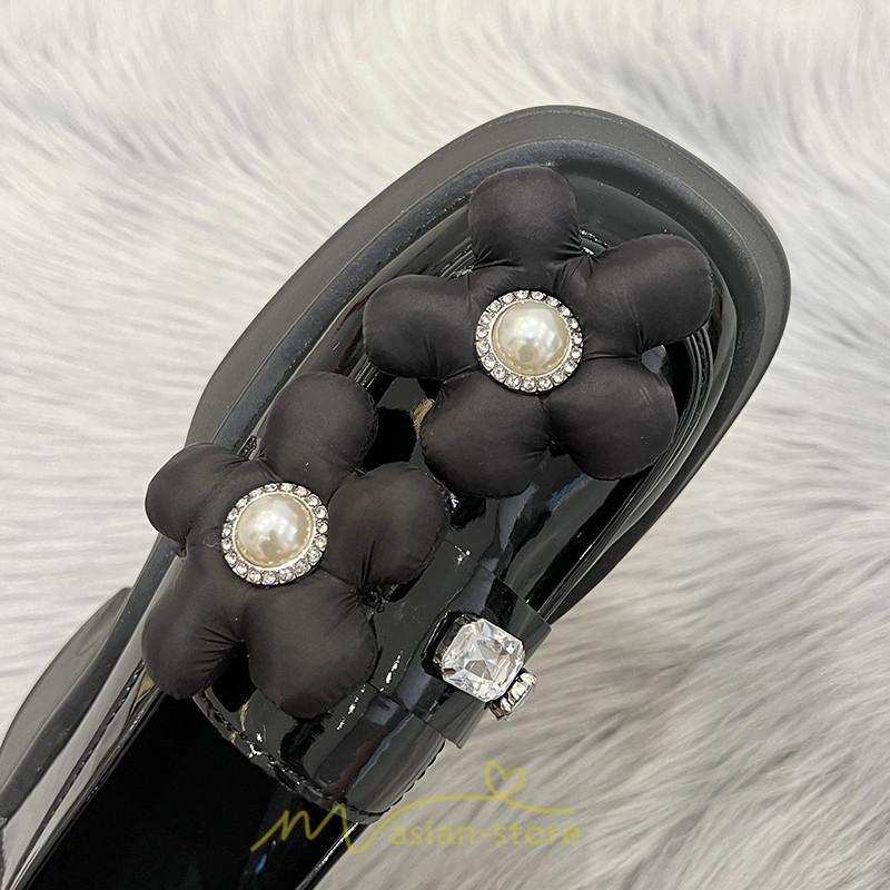 ローファー | 学生 女子 レディース 通学 通勤 学生靴 学校 軽量 花飾り 可愛い 上品 10代20代30代40代 フォーマル コンフォート 送料無料 キレイめ