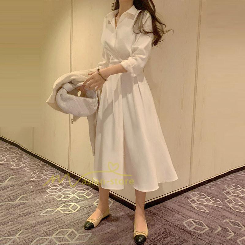 マキシ | 【大人風ロングワンピ】ワンピース レディース 夏 シンプル 無地 大人 マキシ丈 通勤着 20代30代40代50代 韓国ファッション エレガント 上品 ロングワンピース