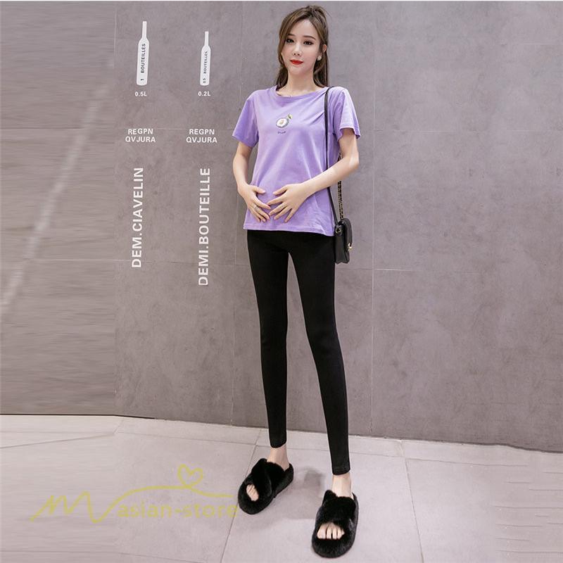 パンツ レギンス | マタニティ レギンス ボトムス 春 秋 冬 パンツ ズボン おしゃれ 妊婦服 厚手 大きいサイズ マタニティウェア 産前 無地 2022新作 お出かけ 部屋着 ママ