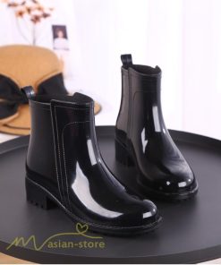 レイン　雨具 | レインブーツ ショートブーツ レディース レインシューズ 防水ブーツ 雨靴 防水 雨 梅雨対策 雨具 レイングッズ 厚底 ブーツ 靴 カジュアル 可愛い シンプル