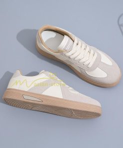 スニーカー | スニーカー レディース レディースシューズ ローカット 靴 フラットシューズ ぺたんこ ウォーキングシューズ Pu革 美脚 歩きやすい 厚底靴 厚底スニーカー