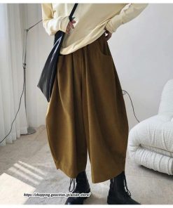ワイドパンツ | バルーンパンツ コクーンパンツ パンツ ボトムス レディース 夏秋物 ロングパンツ 九分丈 ウエストゴム 通学通勤 20代50代 無地 大人 ボールパンツ