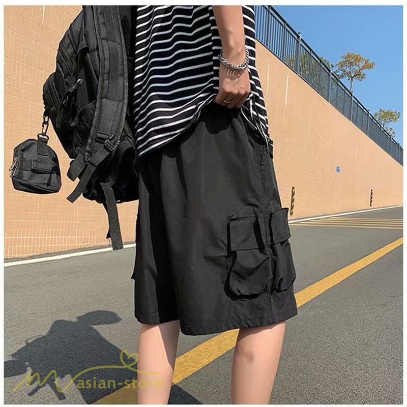 ハーフパンツ ショート | パンツ ハーフパンツ メンズ 男性着 無地 シンプル ショートパンツ 膝丈 ポケット 新作 夏コーデ おしゃれ アウトドア 通学 2XL カッコイイ お出かけ 通勤 3XL