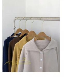 カーディガン | ニット2022秋冬 レディース 羽織り アウター フロントボタン 長袖 セーター ニット トップス 大人 無地 20代50代 通学通勤