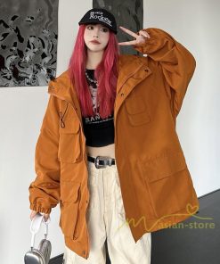 コート・ジャケット | ジャケット レディース アウター 長袖 ブルゾン メンズ パーカー フード付き マウンテンパーカー トップス 20代30代 Oversize ゆったり 40代50代 秋冬 羽織り