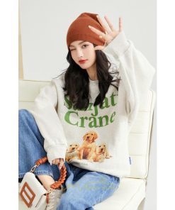 パーカー | レディース 秋 冬 トップス 長袖 アウター 50代 40代 30代 20代 おしゃれ トレーナー アニマル柄 可愛い 体型カバー あったか 動物柄 通勤 通学