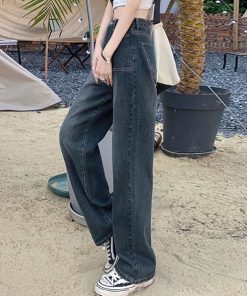 ワイド、バギーパンツ | レトロ デニムワイドパンツ ハイウエスト