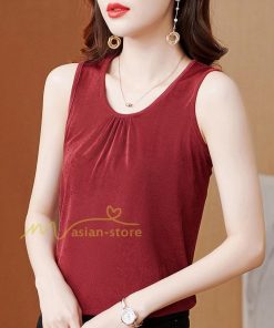 キャミソール タンクトップ | ニット トップス レディース ショート丈 タンクトップ 夏ノースリーブ インナーウエア インナーウェア 20代30代40代50代 キャミソール カジュアル ママ 下着