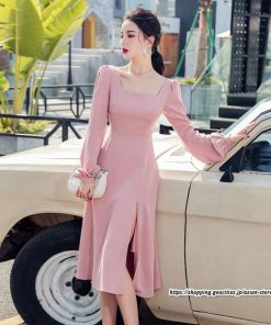 タイト | セクシーワンピース 二次会ワンピース 上品 高級感 ワンピース 長袖 タイトワンピース スリム 美ライン 結婚式 フォーマル お呼ばれワンピース オフィス 通勤