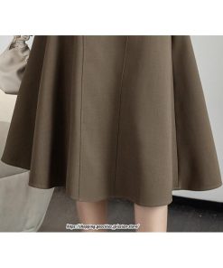 スカート | ロング秋 冬 レディース ボトムス ロング ゆったり Aライン秋 冬 春 キレイめ 着痩せ 2022新作 通勤 通学 細見え 高見え 40代 50代 20代 30代