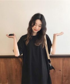 tシャツ・カットソー | Tシャツ 半袖 レディース カットソー バックギャザー トップス ビッグティーシャツ 2019春夏新作 大人気 ロングティーシャツ 可愛い シンプル ゆったり