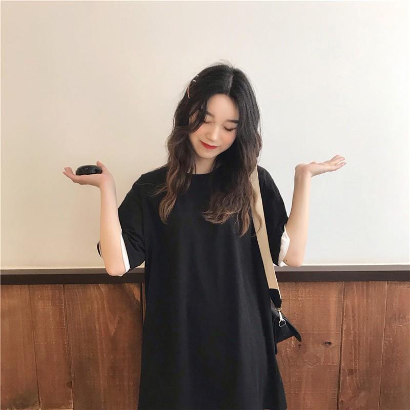 tシャツ・カットソー | Tシャツ 半袖 レディース カットソー バックギャザー トップス ビッグティーシャツ 2019春夏新作 大人気 ロングティーシャツ 可愛い シンプル ゆったり