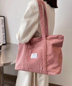 トートバッグ | コーデュロイ 大容量カバン