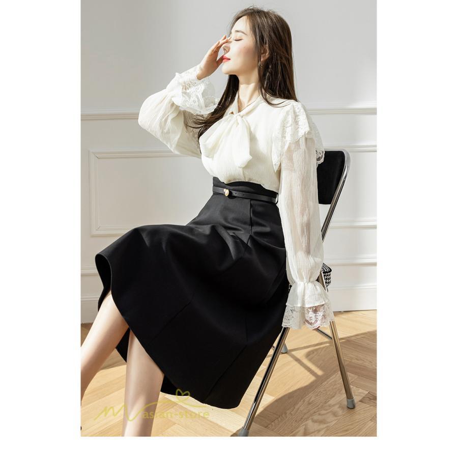 スカート | Aラインレディース 着痩せ 大人 カジュアル 秋冬コーデ 無地 40代 50代 大きいサイズ ひざ丈 膝丈 20代 ハイウエスト きれいめ 30代 大人