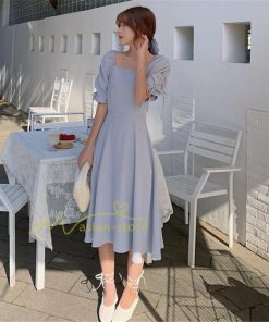 マキシ | ワンピース レディース 春夏 半袖ワンピース 40代 キレイめ ロングワンピース 無地 Aラインワンピース ゆったり 韓国風 着痩せ シンプル カジュアル オシャレ