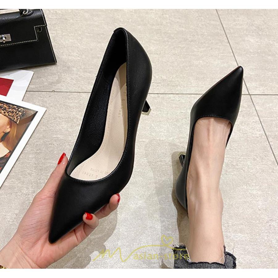 パンプス | 痛くない 歩きやすい ビジネスオフィス リクルート ブラック フォーマル ハイヒール 靴 黒 通勤 冠婚葬祭 ビジネス OL 葬式 就活 走れる