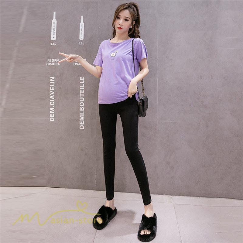 パンツ レギンス | マタニティ レギンス ボトムス 春 秋 冬 パンツ ズボン おしゃれ 妊婦服 厚手 大きいサイズ マタニティウェア 産前 無地 2022新作 お出かけ 部屋着 ママ