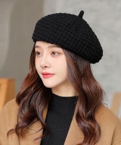 ベレー帽 | レディース ニット帽子 3色