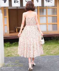 マキシ | ワンピース レディース キャミワンピース ロング丈 花柄 きれいめ サマーワンピース 上品 着痩せ 夏 春 30代 50代 Aラインワンピース 40代 通学 通勤