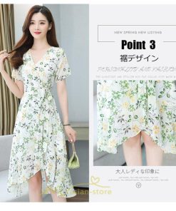 マキシ | ワンピース レディース 夏ワンピース シフォンワンピース 体型カバー 着痩せ 韓国風 30代 40代 50代 通勤 OL おしゃれ デート 2022 お出かけ 新作 キレイめ
