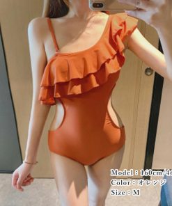 ビキニ | ワンショルダーワンピース水着 レディース