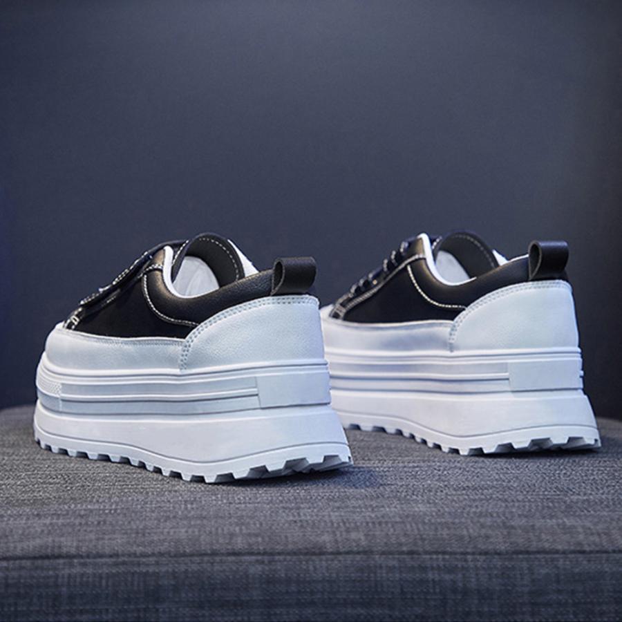 ショートブーツ | 厚底スニーカー韓国風ボリュームソール春夏