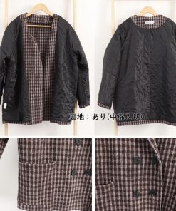 ジャケット・ブルゾン | テーラードジャケット チェック柄 コート