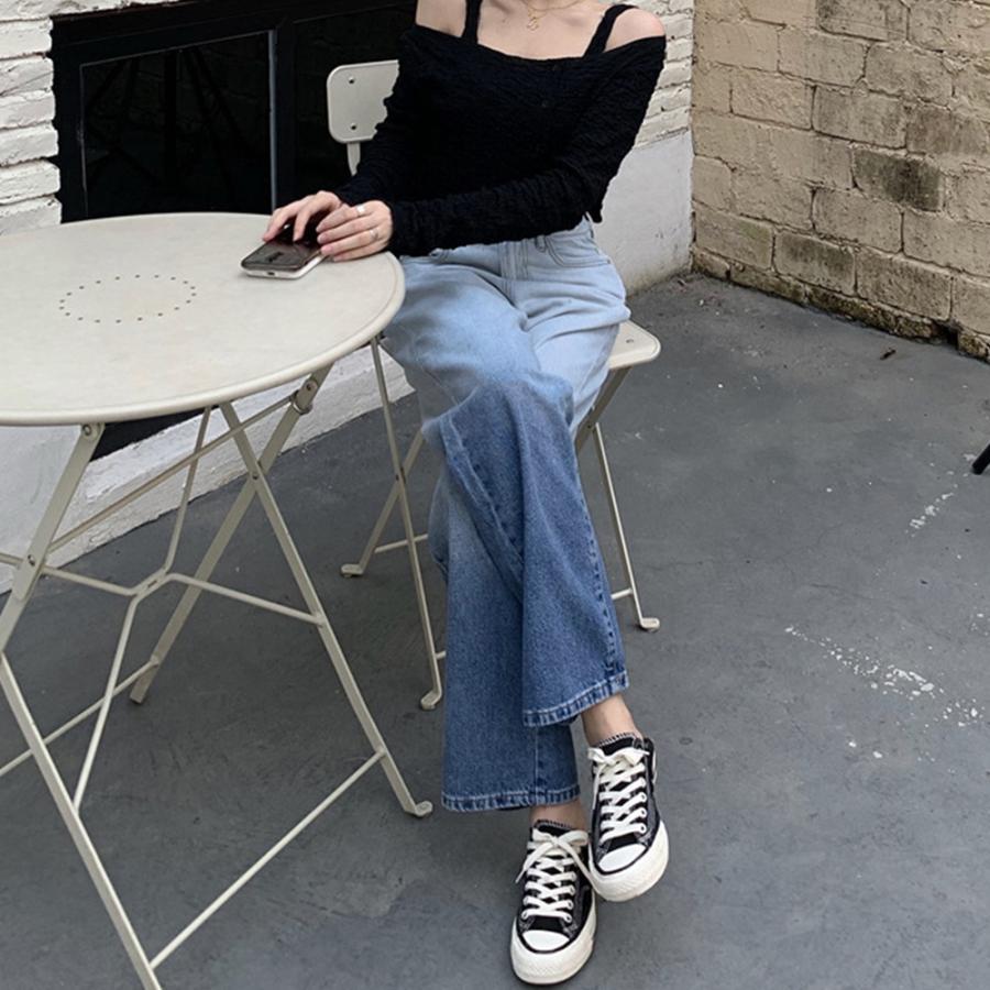 デニム | デニムパンツ レディース ストレートパンツ