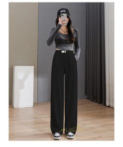 ワイドパンツ | レディース ガウチョパンツ パンツ 体型カバー ロングパンツ ボトムズ スーツパンツ ストレート ロング丈 春 夏 着痩せ 大人 美脚 30代 通勤 40代