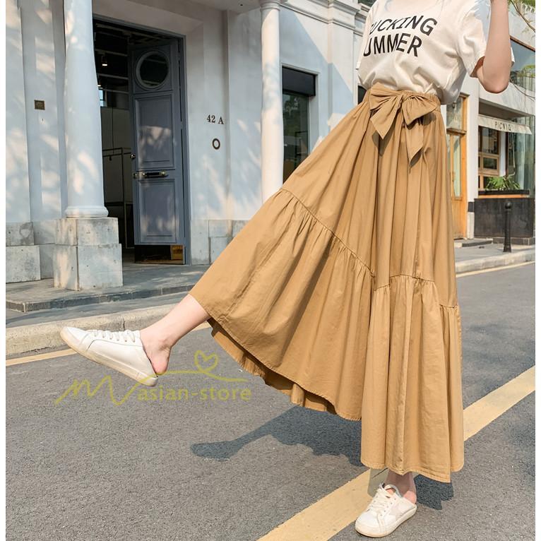 スカート | プリーツロング 春 夏 秋 マキシ 大きいサイズ フレアマキシプリーツ 20代30代40代 韓国ファッション フレア 上品 着痩せ