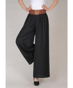 ワイドパンツ | レディース ガウチョパンツ パンツ スカンツ 涼しい ロングパンツ ゆったり ボトムス 20代30代40代 ダンス服 ウエストゴム ズボン カジュアル