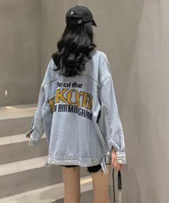 その他コート、アウター | デニムジャケット レディース バックロゴ