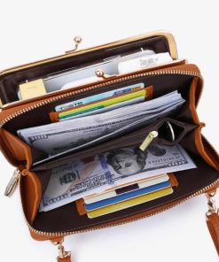 長財布 | キルティング がま口財布 ポシェット韓国