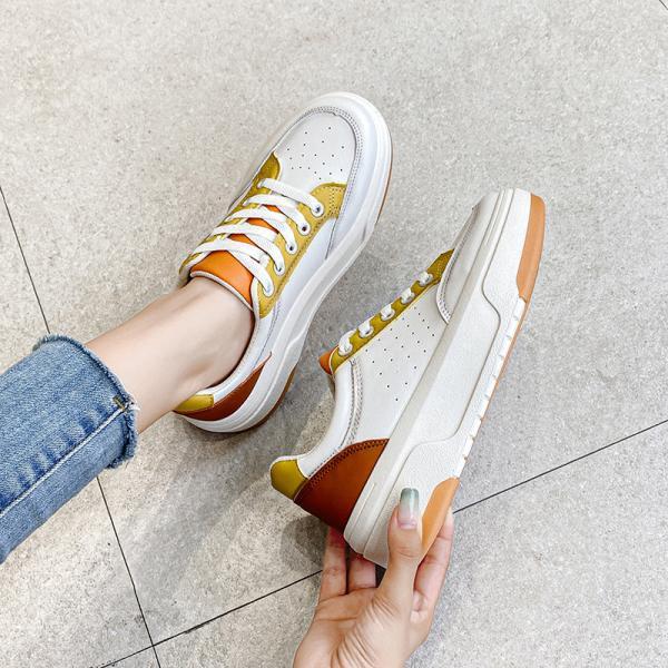 スニーカー | レディースシューズ レースアップ ローカット 厚底靴 履きやすい フラットシューズ ローカットシューズ カジュアルシューズ