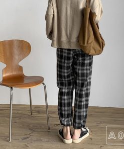クロップドパンツ | チェック柄 あったか ストレートパンツ カーゴパンツ レディース おしゃれ ロングパンツ カジュアル 裏起毛パンツ 着やせ