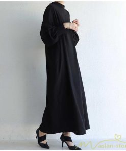 マキシ | 長袖ワンピース ロングワンピース シャツワンピース 羽織り レディース 2way パフスリーブ 大きいサイズ 秋物 送料無料 大人 ゆったり 50代60代 30代40代