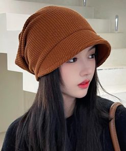 ニット帽 | ニットキャスケット レディース 防寒対策
