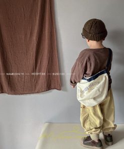衣装 服 | 子供服 子ども服 こども服 キッズ 長袖tシャツ 女の子 男の子 長袖 トップス ロンT クルーネック コットン 高品質 保育園 胸ポケット シンプル 無地 可愛い